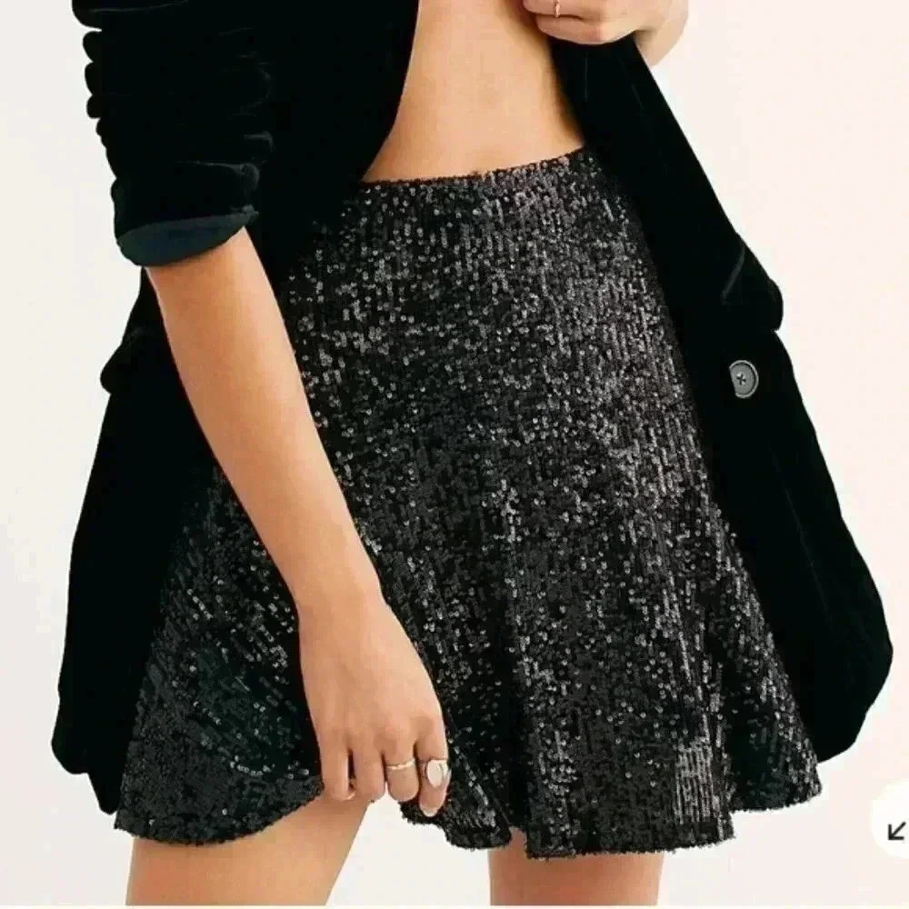 Free People Sequin Skirt - Picture 5 of 5